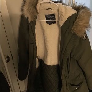 Women’s fur lined,Sherpa lined winter coat